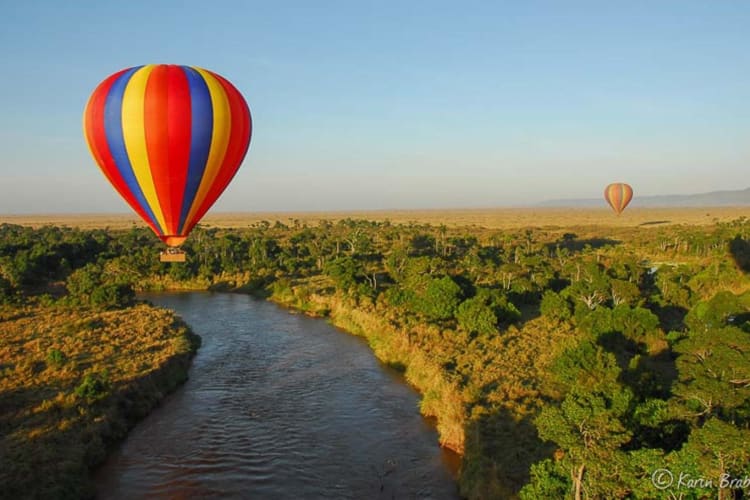 Hot air balloons